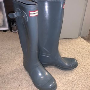 Hunter boots Grey